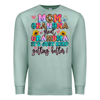 Seafoam mom grandma great grandma it's just keeps getting Premium Sweatshirt - Artiststas