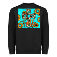 Black cross tumbler Heavyweight Sweatshirt - JahusDesignShop