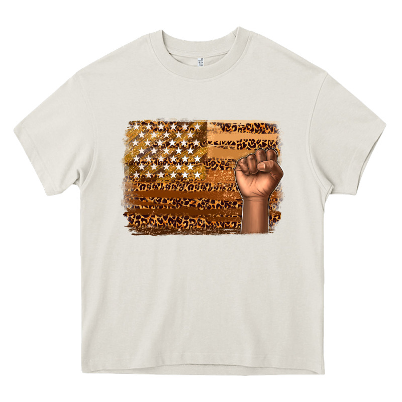 American Melanin Flag Heavy Core Tee by texasbilliewilder | Teevron