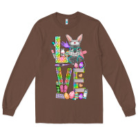 Chestnut love easter nurse Long Sleeve Tee - NancyCooperArtShop