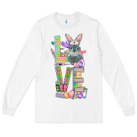 White love easter nurse Long Sleeve Tee - NancyCooperArtShop