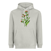 Moon Dust Tassel Flower Illustrations Heavyweight Hoodie - LillyAllenDesigns