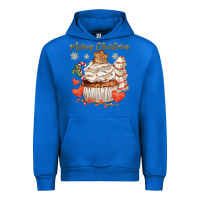 Cobalt merry christmas cupcake Urban Hoodie - CowGirlArtShop