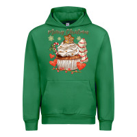 Emerald merry christmas cupcake Urban Hoodie - CowGirlArtShop