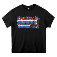 Black long live freedom Heavy Core Tee - Zillion Design Studio