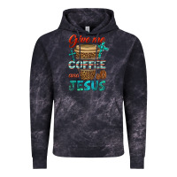 Cloud Black give me coffee and jesus Vintage Hoodie - BundleAndBundleShop