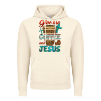 Vintage Artic give me coffee and jesus Vintage Hoodie - BundleAndBundleShop