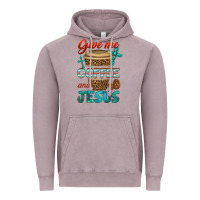 Vintage Zinc give me coffee and jesus Vintage Hoodie - BundleAndBundleShop