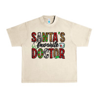 Sandshell santa's favorite doctor Urban Heavy Tee - Jasminsmagicworld