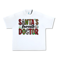 White santa's favorite doctor Urban Heavy Tee - Jasminsmagicworld
