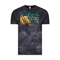 Cloud Black only talking to jesus today Vintage Tee - AdoDesignShop