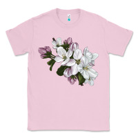 Bubblegum Pink apple blossom Classic Tee - LillyAllenDesigns