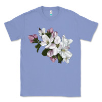 Colony Blue apple blossom Classic Tee - LillyAllenDesigns
