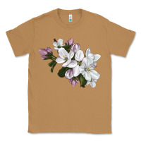 Toasted Coconut apple blossom Classic Tee - LillyAllenDesigns