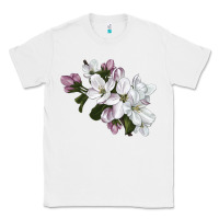 White apple blossom Classic Tee - LillyAllenDesigns