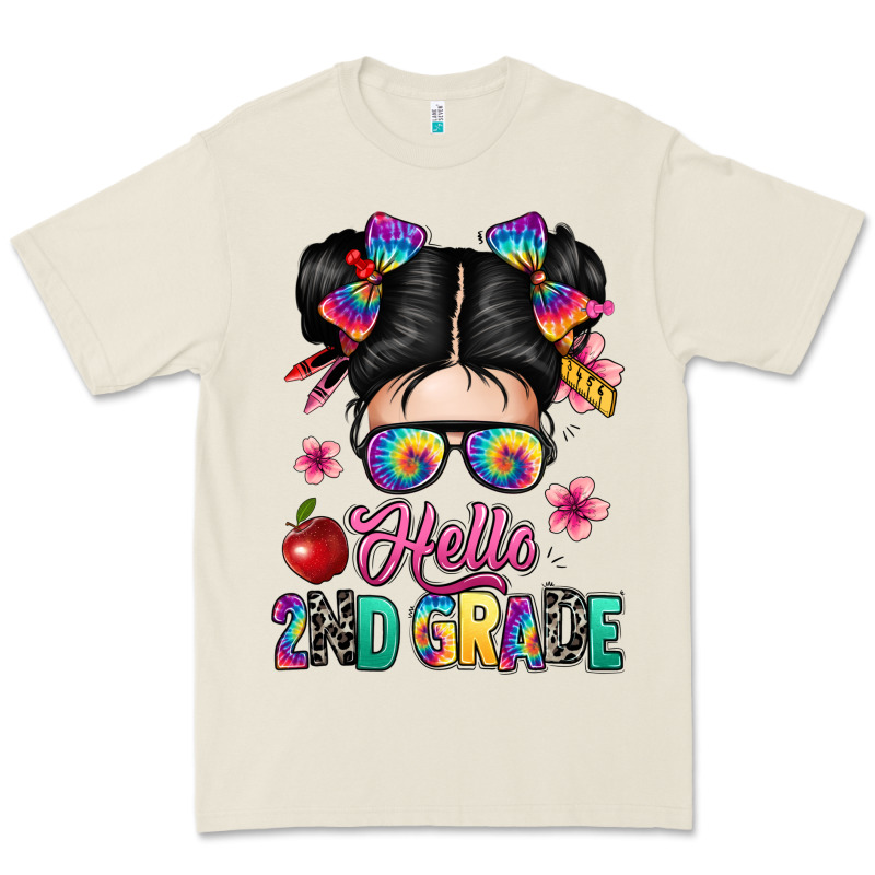 Hello Second Grade Kid Premium Tee by texasbilliewilder | Teevron