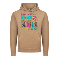 Vintage Coffee life is to short wait your nails to dry bbs Vintage Hoodie - BundleAndBundleShop