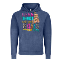 Vintage Denim life is to short wait your nails to dry bbs Vintage Hoodie - BundleAndBundleShop