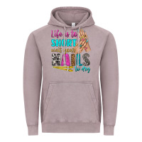 Vintage Zinc life is to short wait your nails to dry bbs Vintage Hoodie - BundleAndBundleShop