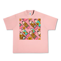Salmon western pencil seamless pattern Urban Heavy Tee - BundleAndBundleShop