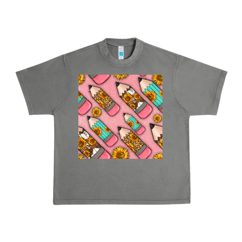 Western Pencil Seamless Pattern Urban Heavy Tee by BundleAndBundleShop | Teevron