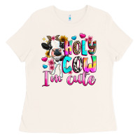 Bone holy cow  m cute Ladies Tee - texasbilliewilder