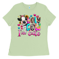 Matcha holy cow  m cute Ladies Tee - texasbilliewilder