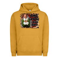Pigment Peanut Butter omg santa i know him elf Urban Hoodie - CowGirlArtShop