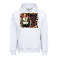 White omg santa i know him elf Urban Hoodie - CowGirlArtShop