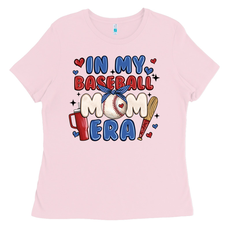 In My Baseball Mom Era Ladies Tee by JahusDesignShop | Teevron