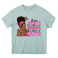 Arona afro woman bun and religion faith prayer Heavy Core Tee - texasbilliewilder
