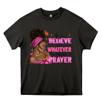 Asphalt afro woman bun and religion faith prayer Heavy Core Tee - texasbilliewilder