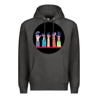 Charcoal Heather America Premium Hoodie - Bettercallsaul