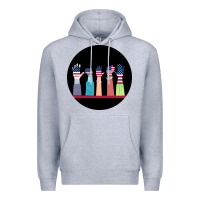 Heather Grey America Premium Hoodie - Bettercallsaul