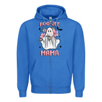 True Royal boo jee mama Zipper Hoodie - MaliasSmallBusiness