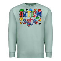 Seafoam autism sister Premium Sweatshirt - Artiststas