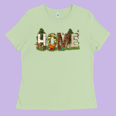 Ladies Tee home camping