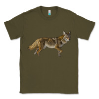 Army Green coyote Classic Tee - LillyAllenDesigns