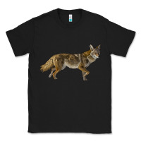 Black coyote Classic Tee - LillyAllenDesigns