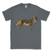 Charcoal Heather coyote Classic Tee - LillyAllenDesigns