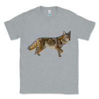 Heather Grey coyote Classic Tee - LillyAllenDesigns