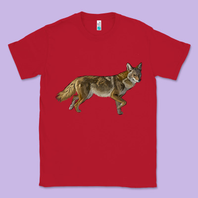 Coyote Classic Tee Designed By Lillyallendesigns