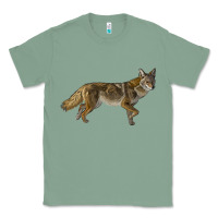 Sage coyote Classic Tee - LillyAllenDesigns