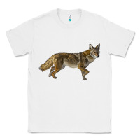 White coyote Classic Tee - LillyAllenDesigns