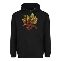 Black Croton Heavyweight Hoodie - LillyAllenDesigns