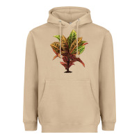 Mushroom Croton Heavyweight Hoodie - LillyAllenDesigns