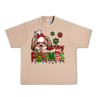 Merry Pawmas Christmas Shih Tzu Urban Heavy Tee | Teevron