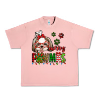 Salmon merry pawmas christmas shih tzu Urban Heavy Tee - Jasminsmagicworld
