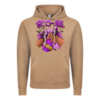 Boo-jee Halloween Afro Sneakers Vintage Hoodie | Teevron