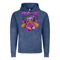 Vintage Denim Boo-jee Halloween afro sneakers Vintage Hoodie - RanaPortraitStore